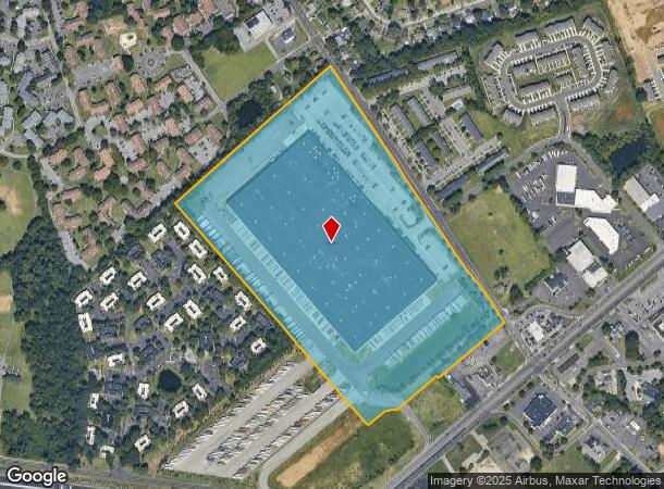  4287A S Route 130, Beverly, NJ Parcel Map