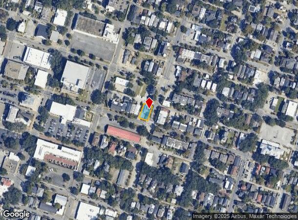 1317 Abercorn St, Savannah, GA Parcel Map