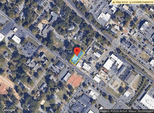  124 W John St, Matthews, NC Parcel Map