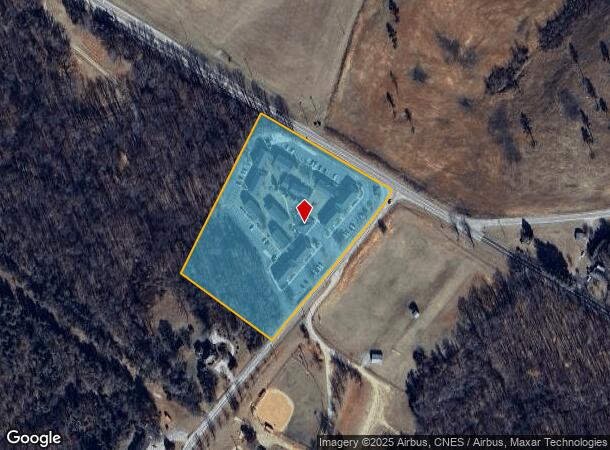 122 Dulwich Dr, Amherst, VA Parcel Map