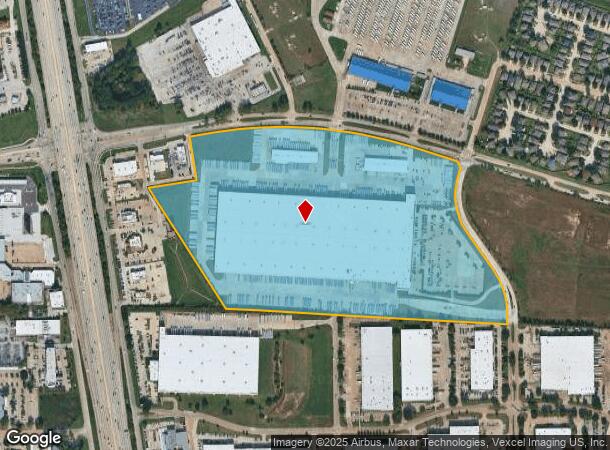 15515 Woodham Dr, Houston, TX Parcel Map