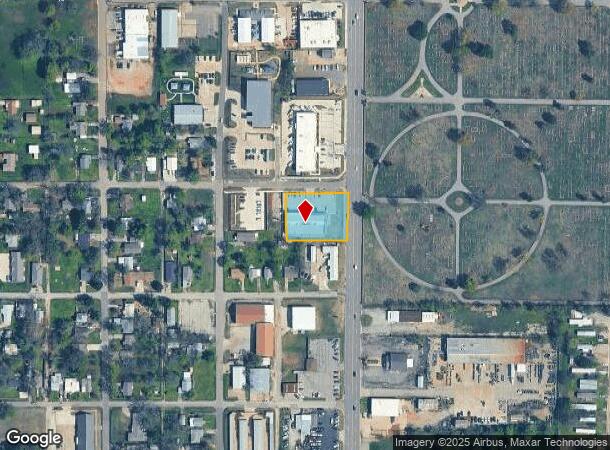  1328 N Harrison Ave, Shawnee, OK Parcel Map