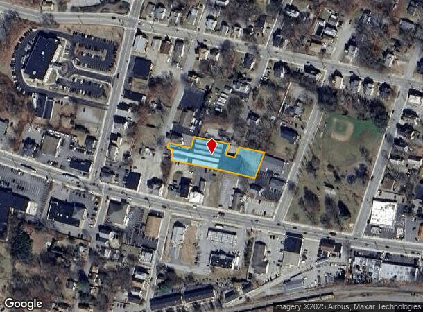  2 Birch St, Willimantic, CT Parcel Map