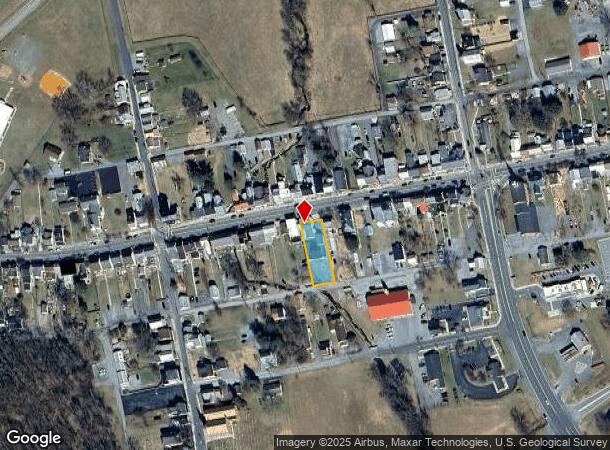135 Cumberland St, Clear Spring, MD Parcel Map