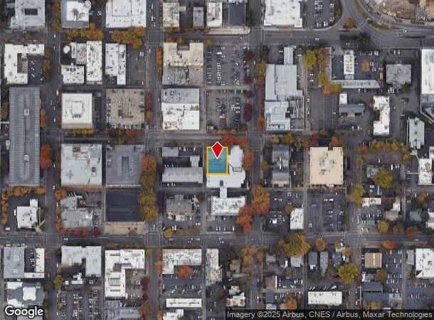  258 E 10Th Ave, Eugene, OR Parcel Map