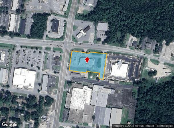  1326 N Jefferies Blvd, Walterboro, SC Parcel Map