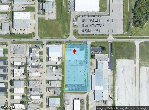 1215 E Houston St, Broken Arrow, OK Parcel Map
