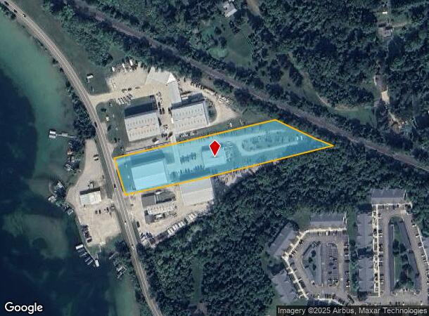  3480 W Silver Lake Rd, Fenton, MI Parcel Map