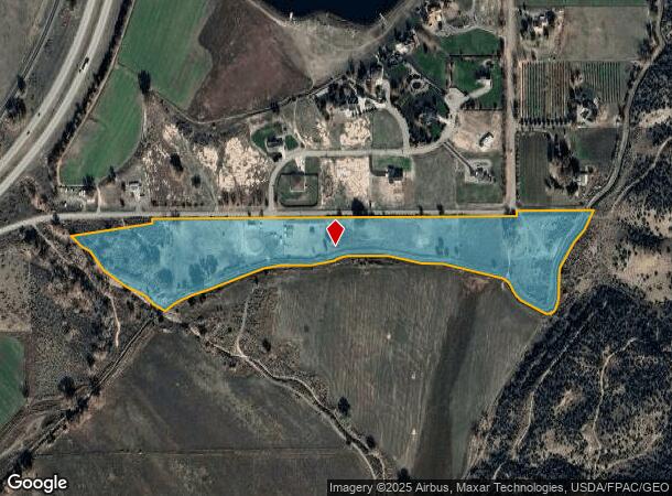 4631 W Rd, De Beque, CO Parcel Map