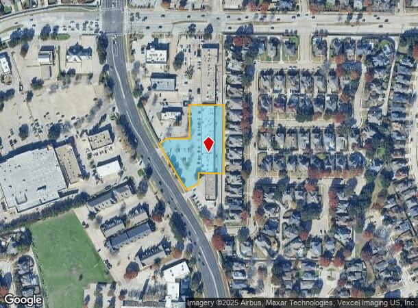  6832 Coit Rd, Plano, TX Parcel Map
