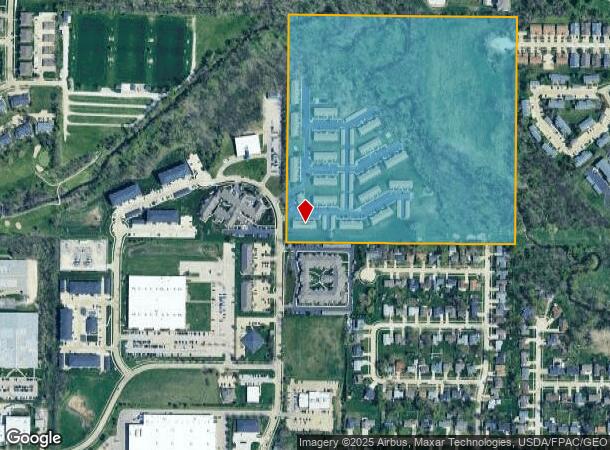  6202 Rockwell Dr Ne, Cedar Rapids, IA Parcel Map