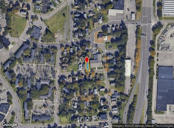 25 Virgil St, Binghamton, NY Parcel Map