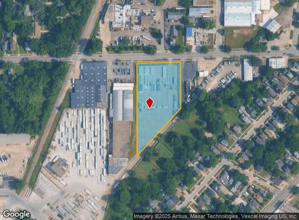  732 Prairie St, Aurora, IL Parcel Map