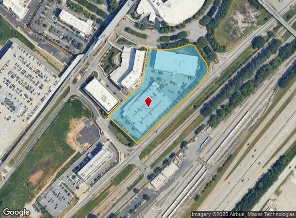 2077 Convention Center Concourse, Atlanta, GA Parcel Map