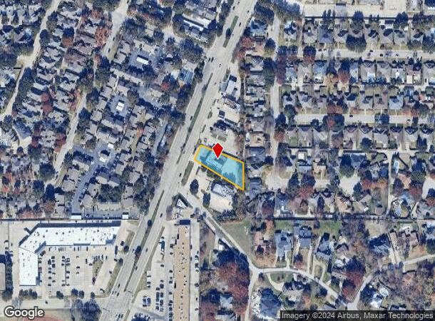  17606 Preston Rd, Dallas, TX Parcel Map