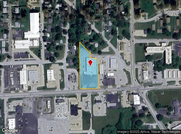  605 E Jasper St, Paris, IL Parcel Map