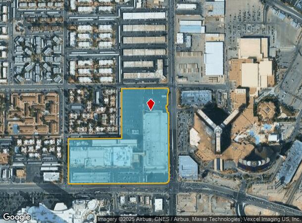 4000 W Flamingo Rd, Las Vegas, NV Parcel Map