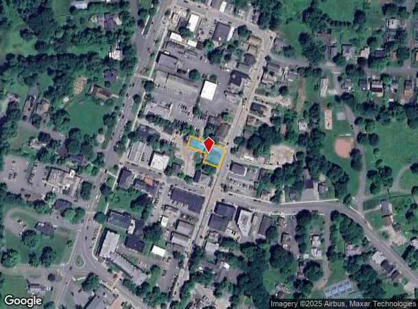 51 Church St, Lenox, MA Parcel Map