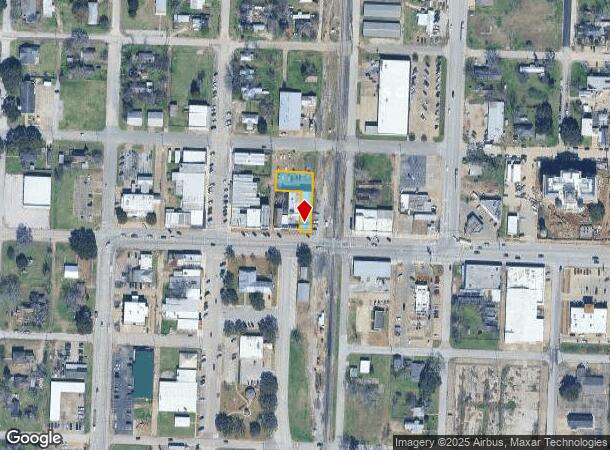  1110 Austin St, Hempstead, TX Parcel Map
