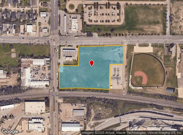  2826 N Westmoreland Rd, Dallas, TX Parcel Map