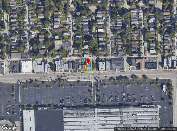 1143 Lathrop Ave, Forest Park, IL Parcel Map