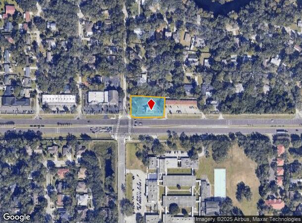 6906 E Fowler Ave, Temple Terrace, FL Parcel Map