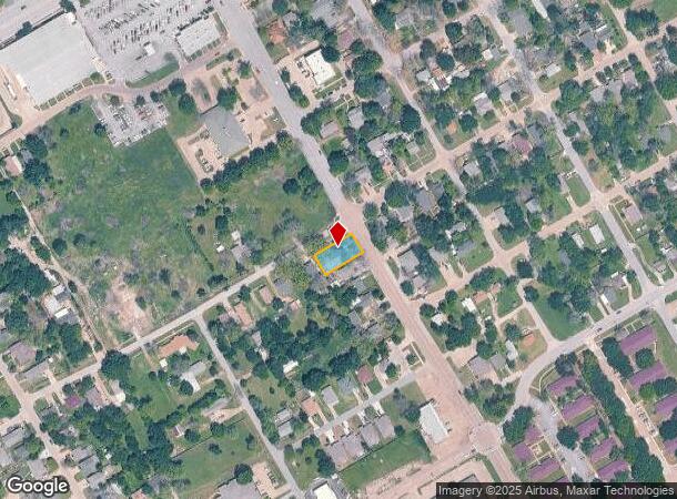  401 S Clay St, Ennis, TX Parcel Map