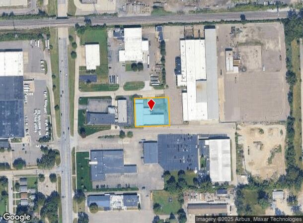 12380 Beech Daly Rd, Redford, MI Parcel Map