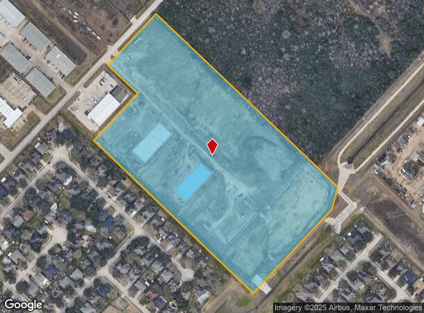 4405 Rex Rd, Friendswood, TX Parcel Map