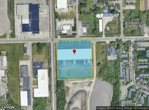  2750 Lippincott Blvd, Flint, MI Parcel Map