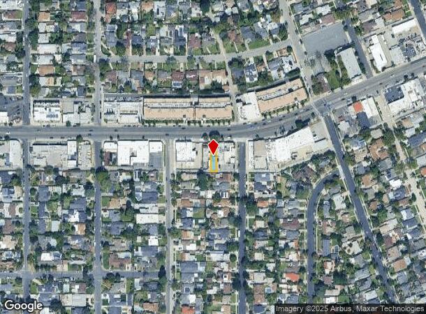 4710 W Magnolia Blvd, Burbank, CA Parcel Map
