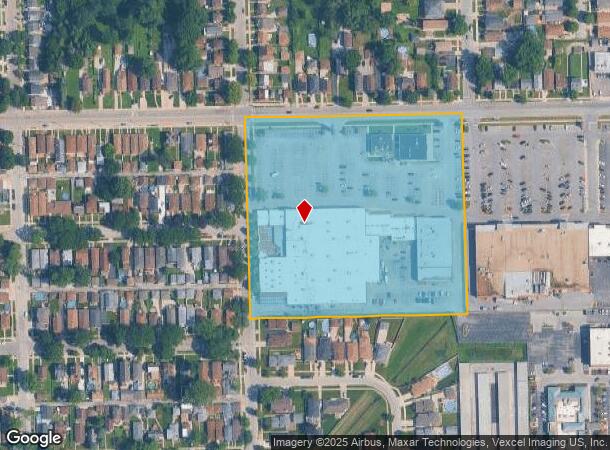  3333 W 115Th St, Merrionette Park, IL Parcel Map