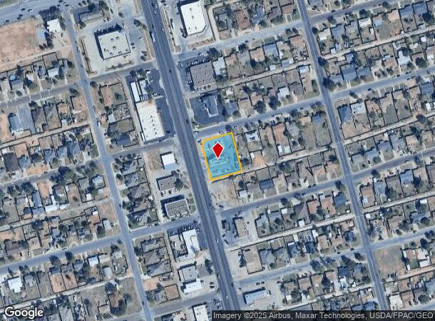  3002 N Big Spring St, Midland, TX Parcel Map