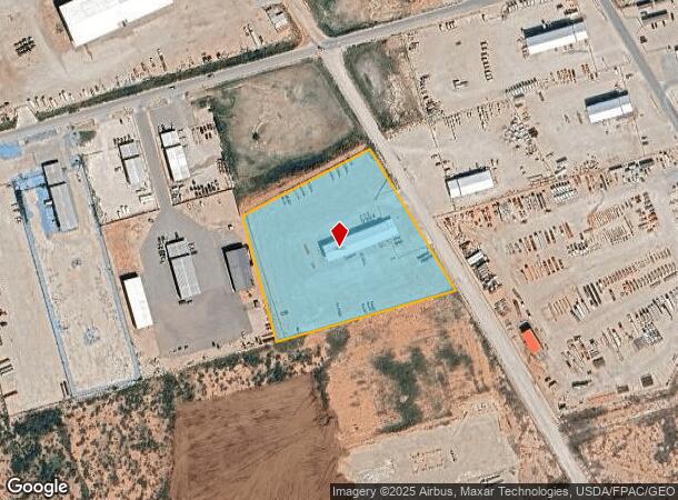  1230 Community Ln, Midland, TX Parcel Map