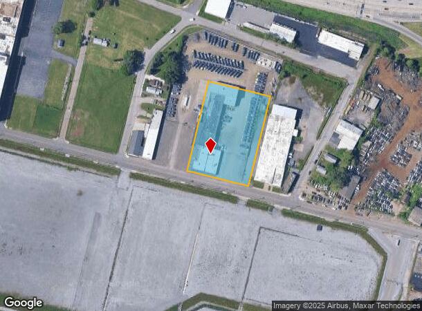 590 Elk St, Buffalo, NY Parcel Map