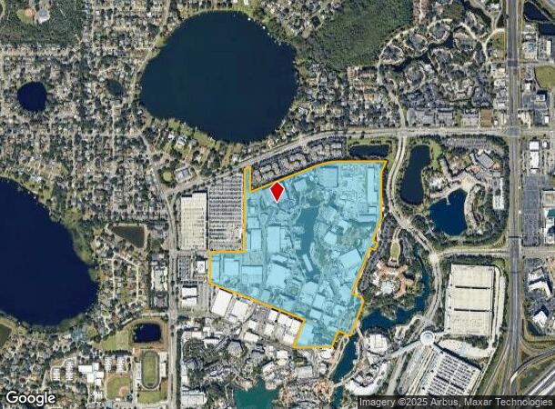  5900 Universal Blvd, Orlando, FL Parcel Map
