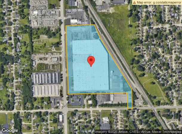  1515 S Newburgh Rd, Westland, MI Parcel Map