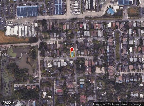  2107 Sw 18Th Ave, Fort Lauderdale, FL Parcel Map