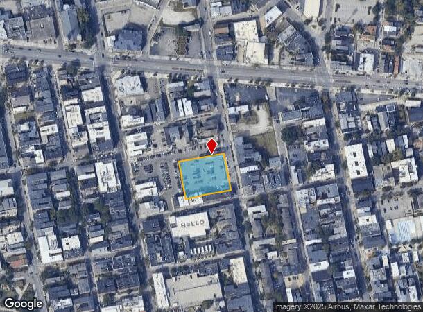  1415 Walnut St, Cincinnati, OH Parcel Map