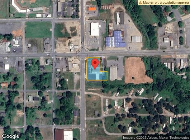  1400 E Harding Ave, Pine Bluff, AR Parcel Map