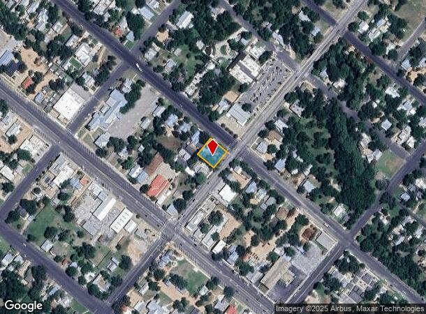  110 N Milam St, Fredericksburg, TX Parcel Map