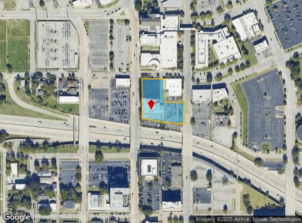 1215 S Boulder Ave, Tulsa, OK Parcel Map