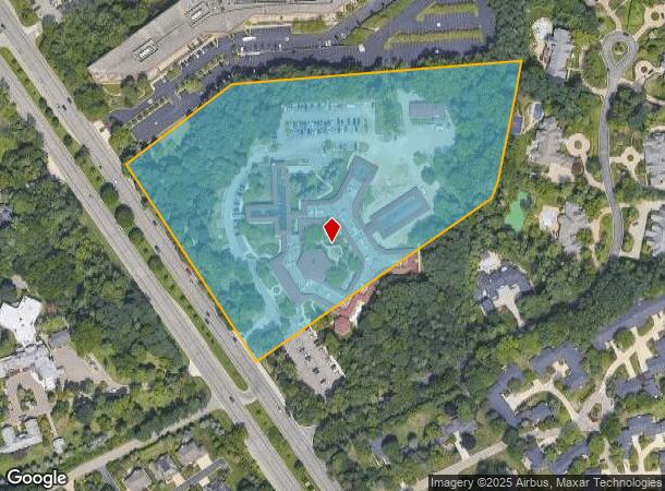  39312 Woodward Ave, Bloomfield Hills, MI Parcel Map