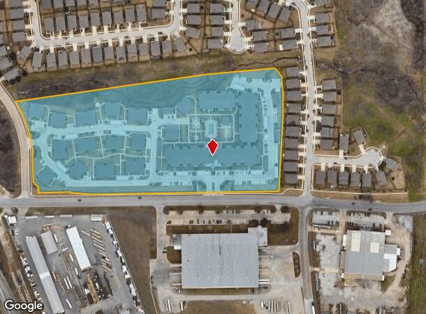 451 E Mcleroy Blvd, Fort Worth, TX Parcel Map
