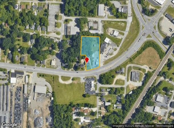  2510 W English Rd, High Point, NC Parcel Map