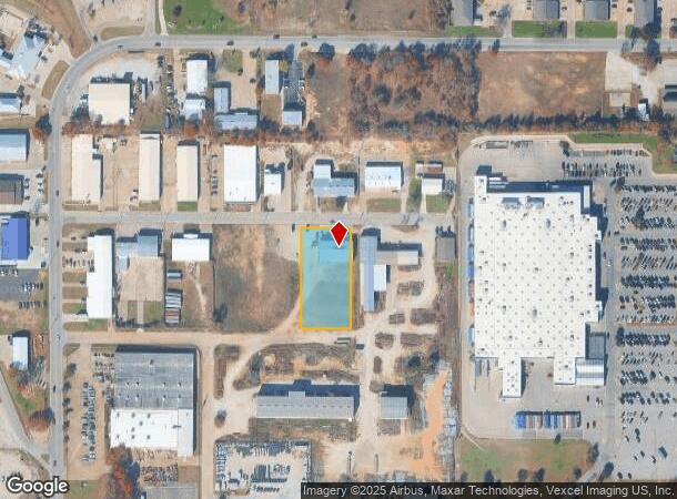 613 Profit St, Azle, TX Parcel Map