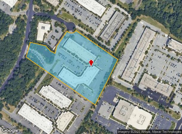  7150 S Thomas Edison Dr, Columbia, MD Parcel Map