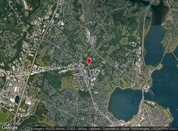  636 Warren Ave, Portland, ME Parcel Map