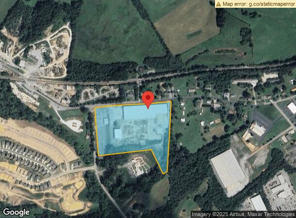  500 N Rufe Taylor Rd, Greeneville, TN Parcel Map