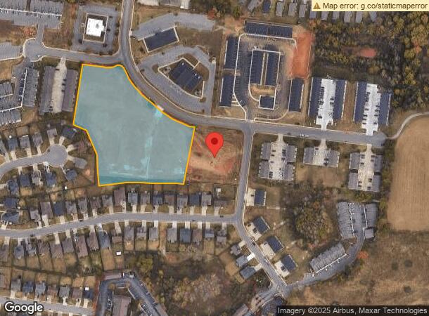  850 Professional Park Dr, Clarksville, TN Parcel Map